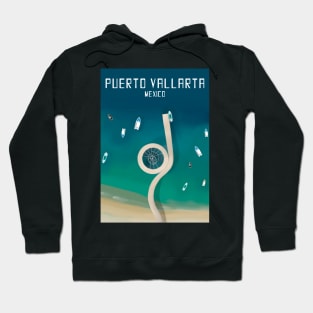 Los Muertos Pier Puerto Vallarta Mexico Hoodie